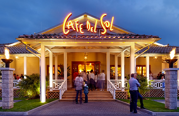 Cafe Del Sol - Freestander